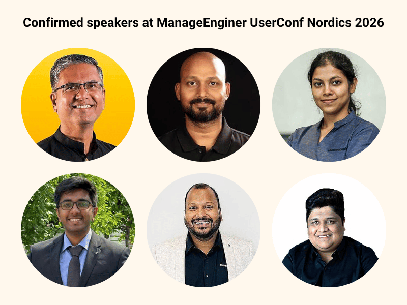 Conformed speakers at ManageEnginer UserConf Nordics 2026 (1)