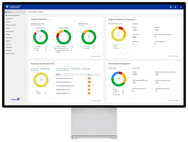 WithSecure Elements Security Center