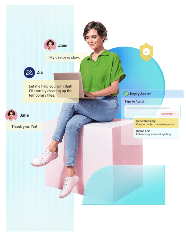 Service Desk Plus AI-driven servicedesk