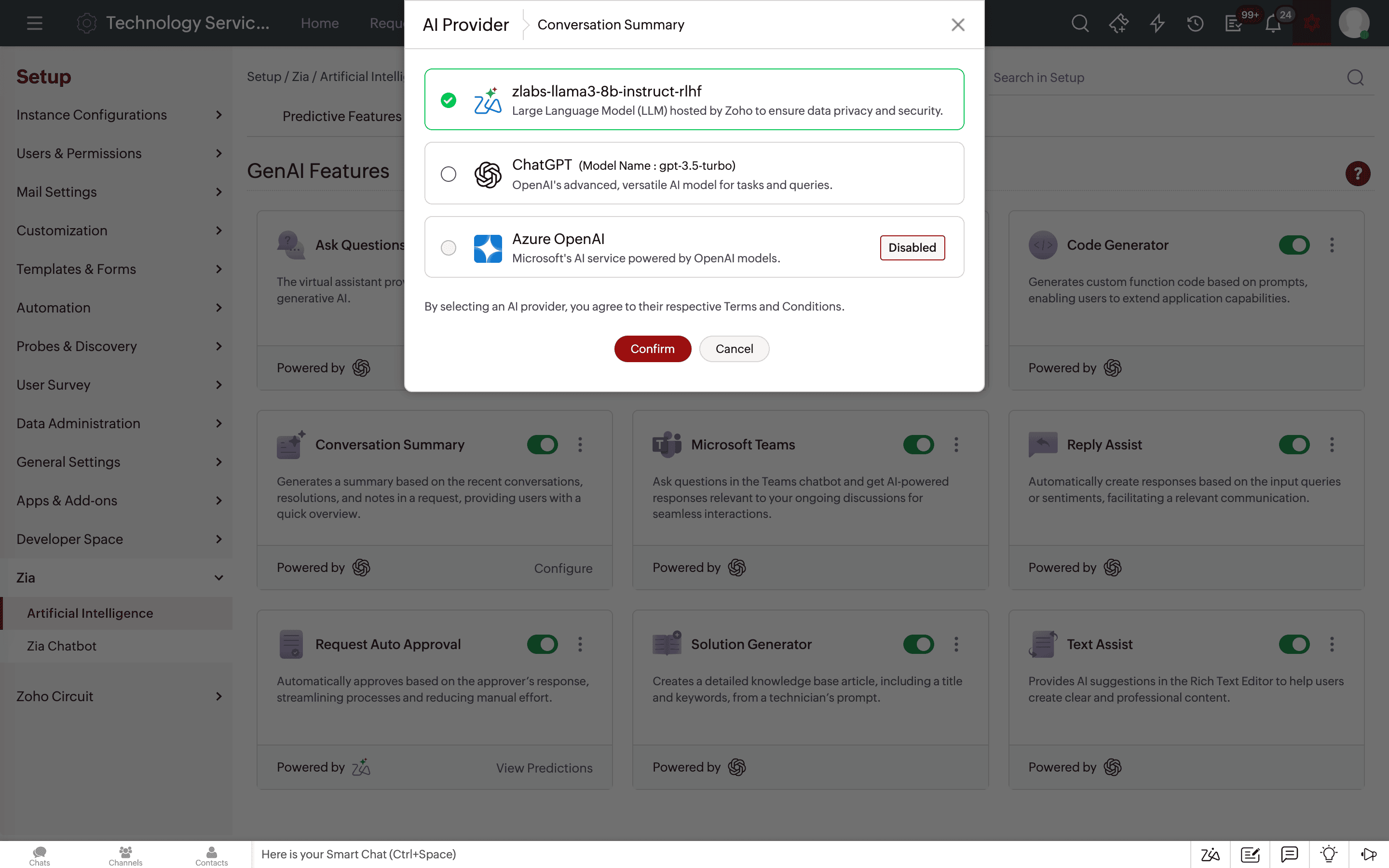 customized-reply-assist-itsm
