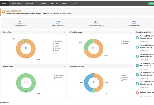 Mobile Device Manager Plus