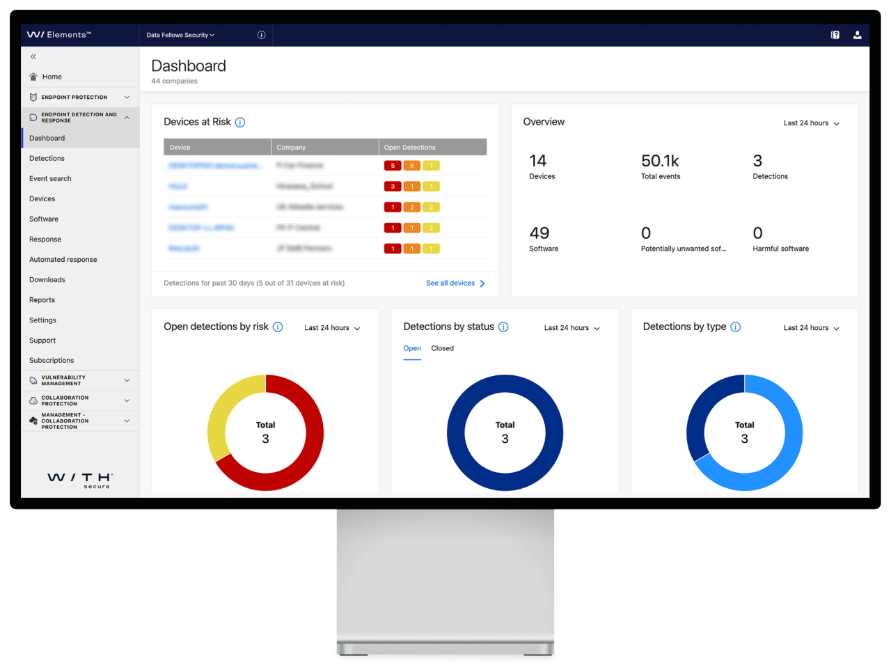 WithSecure Elements Endpoint Detection and Response.