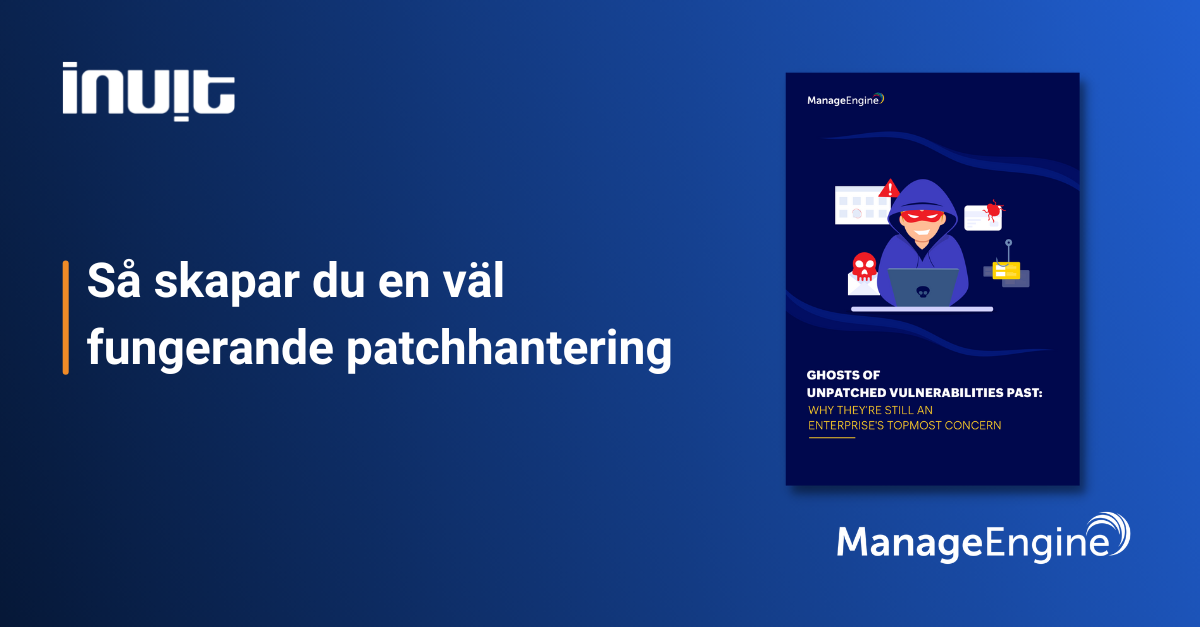 Så skapar du en väl fungerande patchhantering | Inuit