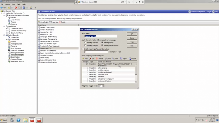 Trustwave MailMarshal